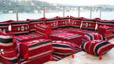 Arabic Majlis Seating, U Shaped Moroccan Sofa, Floor Sofa Set